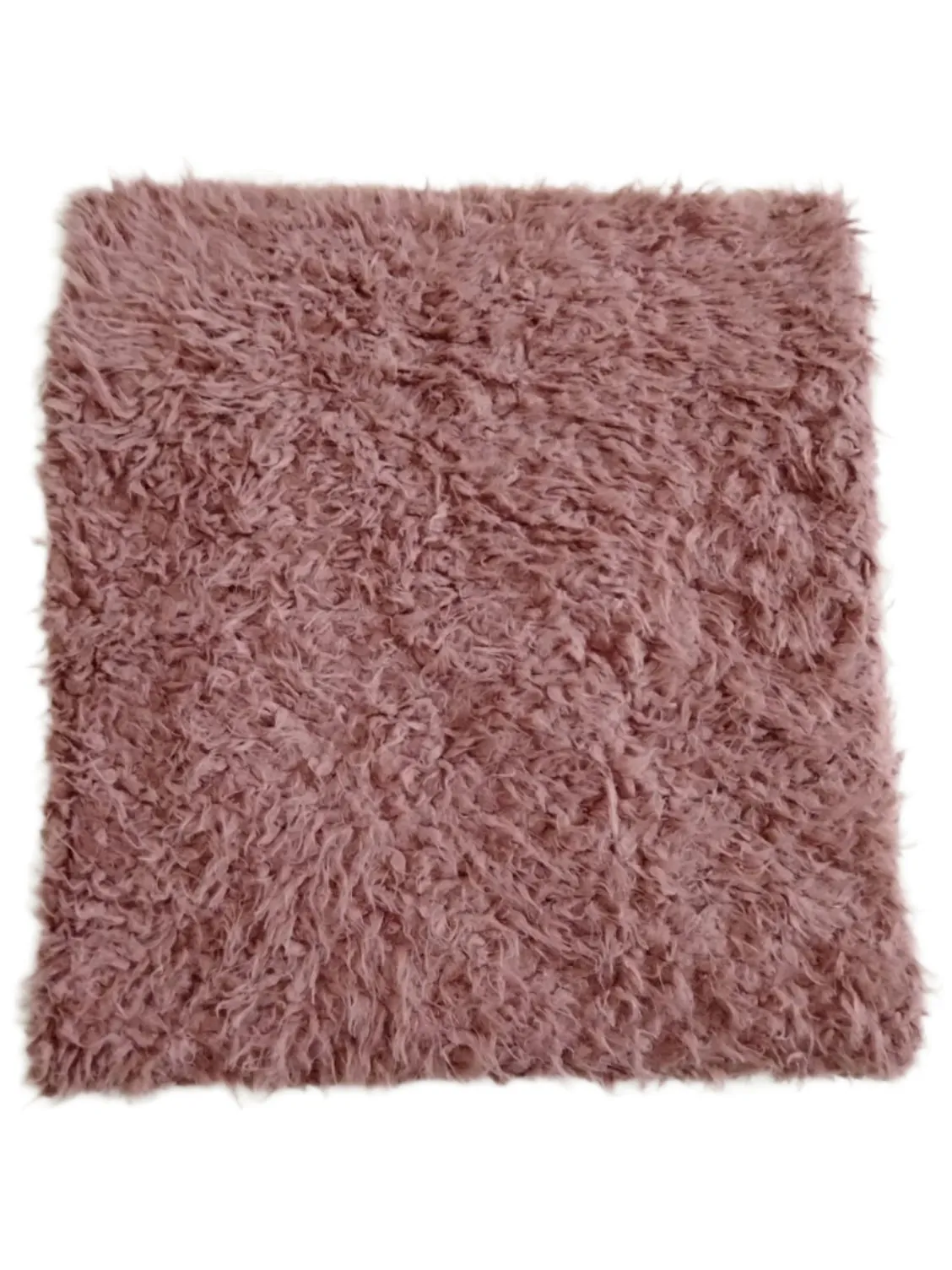 Babymoon Wool Fur Blanket Rugs Fur | 6*3 Feet | Pink