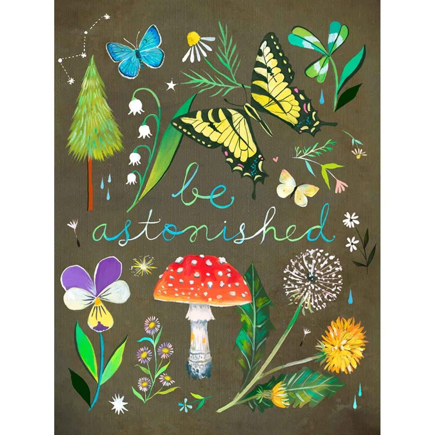 Be Astonished Canvas Wall Art