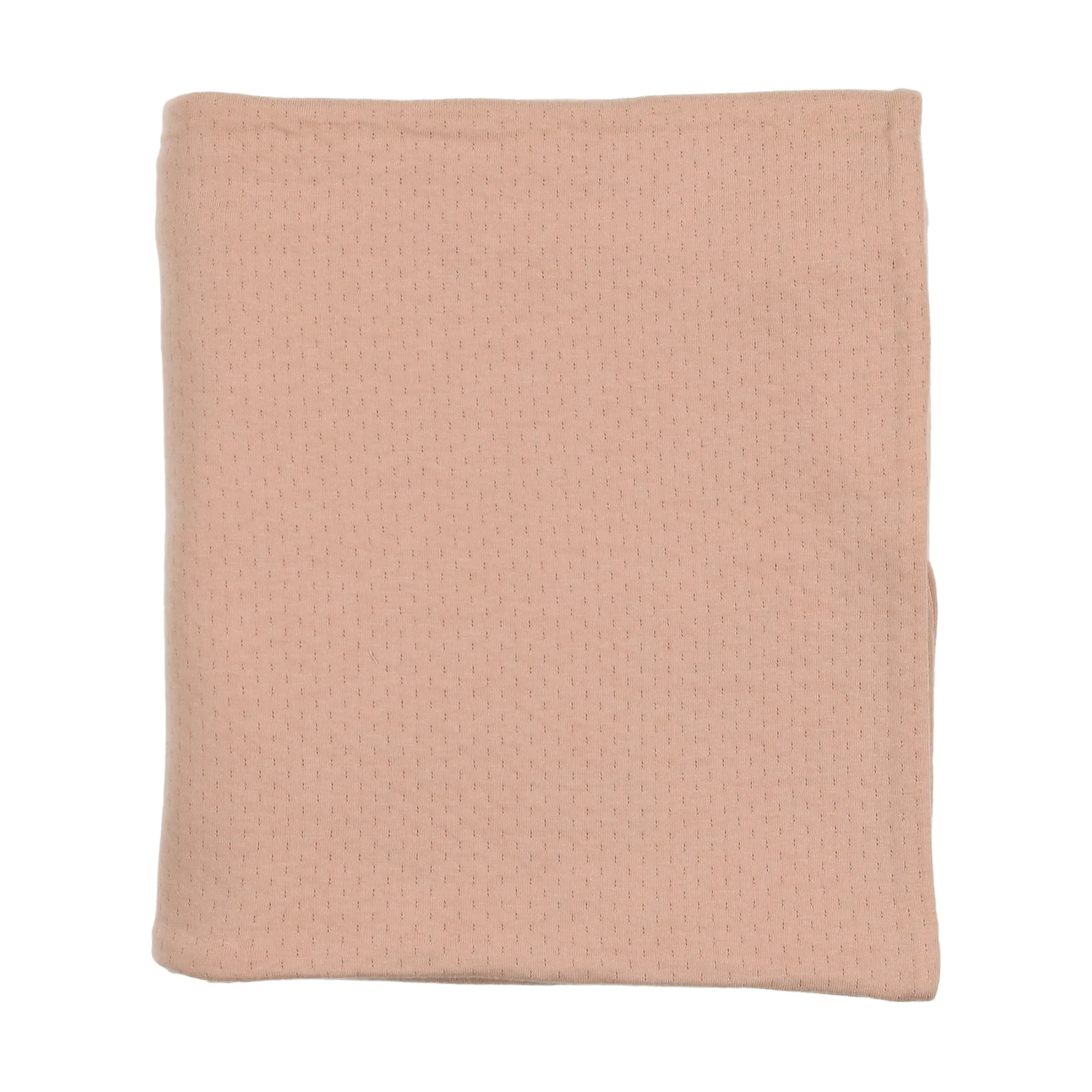 Bee & Dee Rose Dust Textured Pointelle Blanket