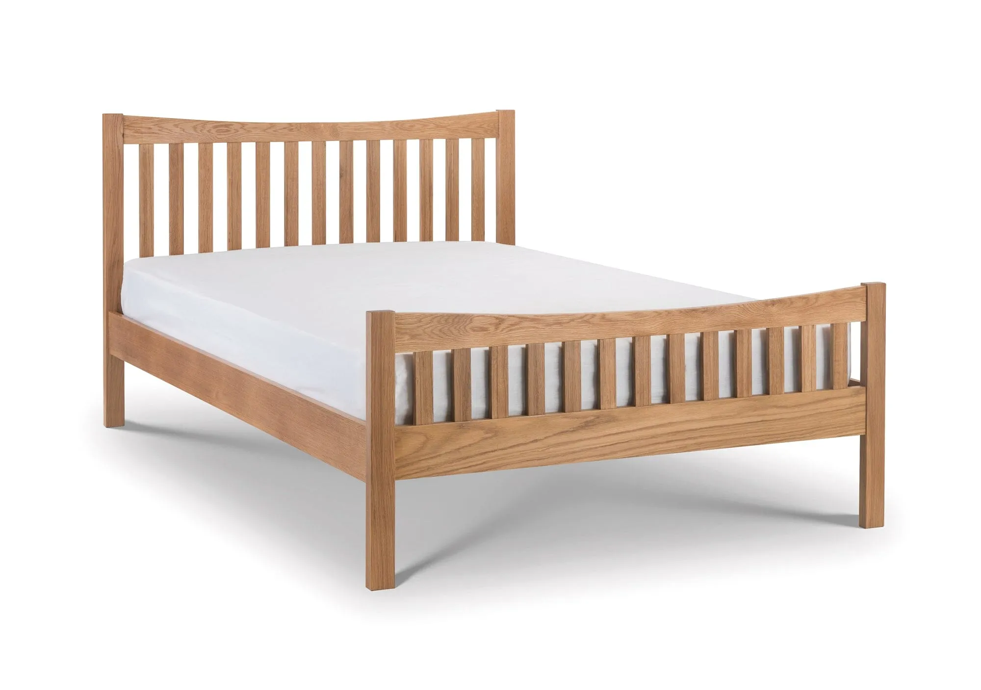 Bergamo Oak Bed Frame 150Cm