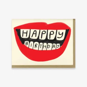 Birthday Lips Card