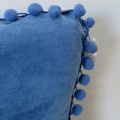 Blue Pompoms
