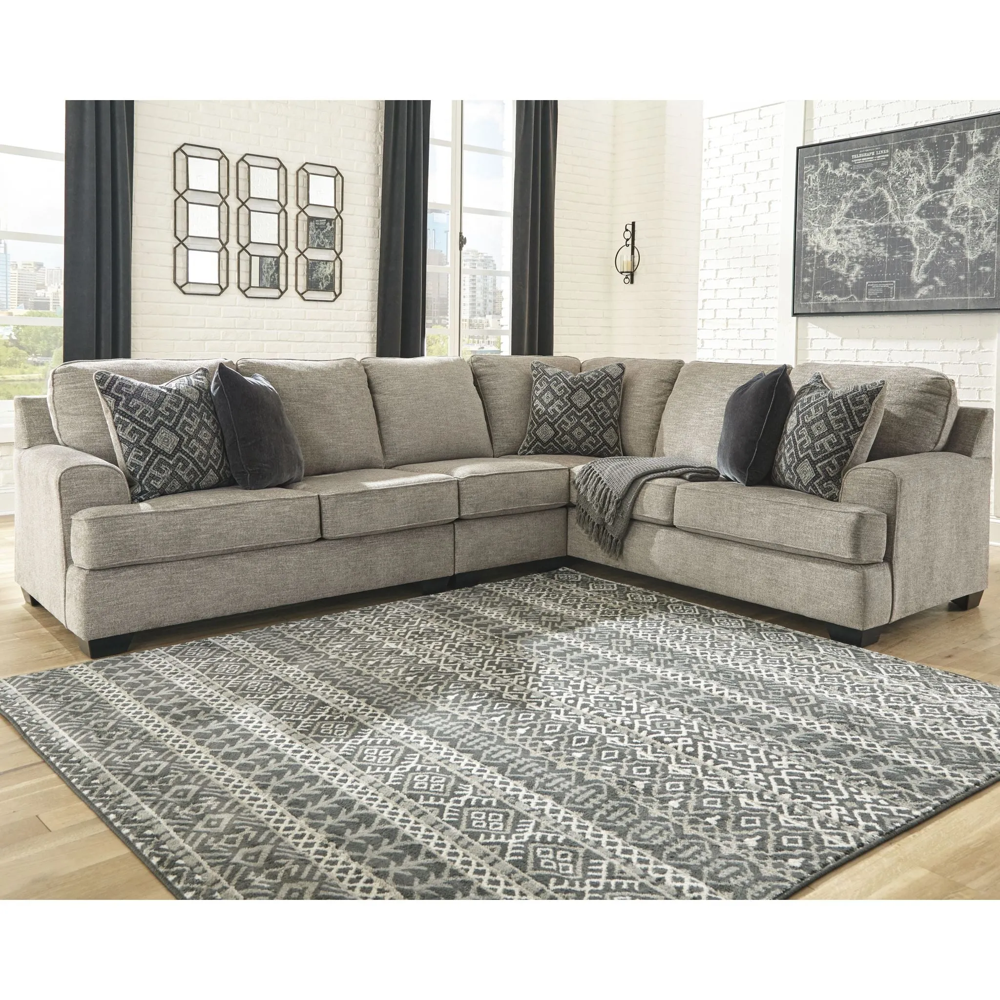 Bovarian 3 Piece Sectional