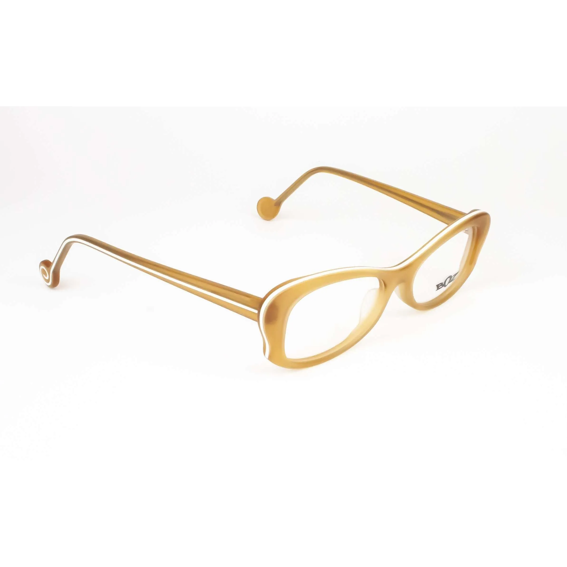 BOZ Sophie Honey Yellow Oval Glasses