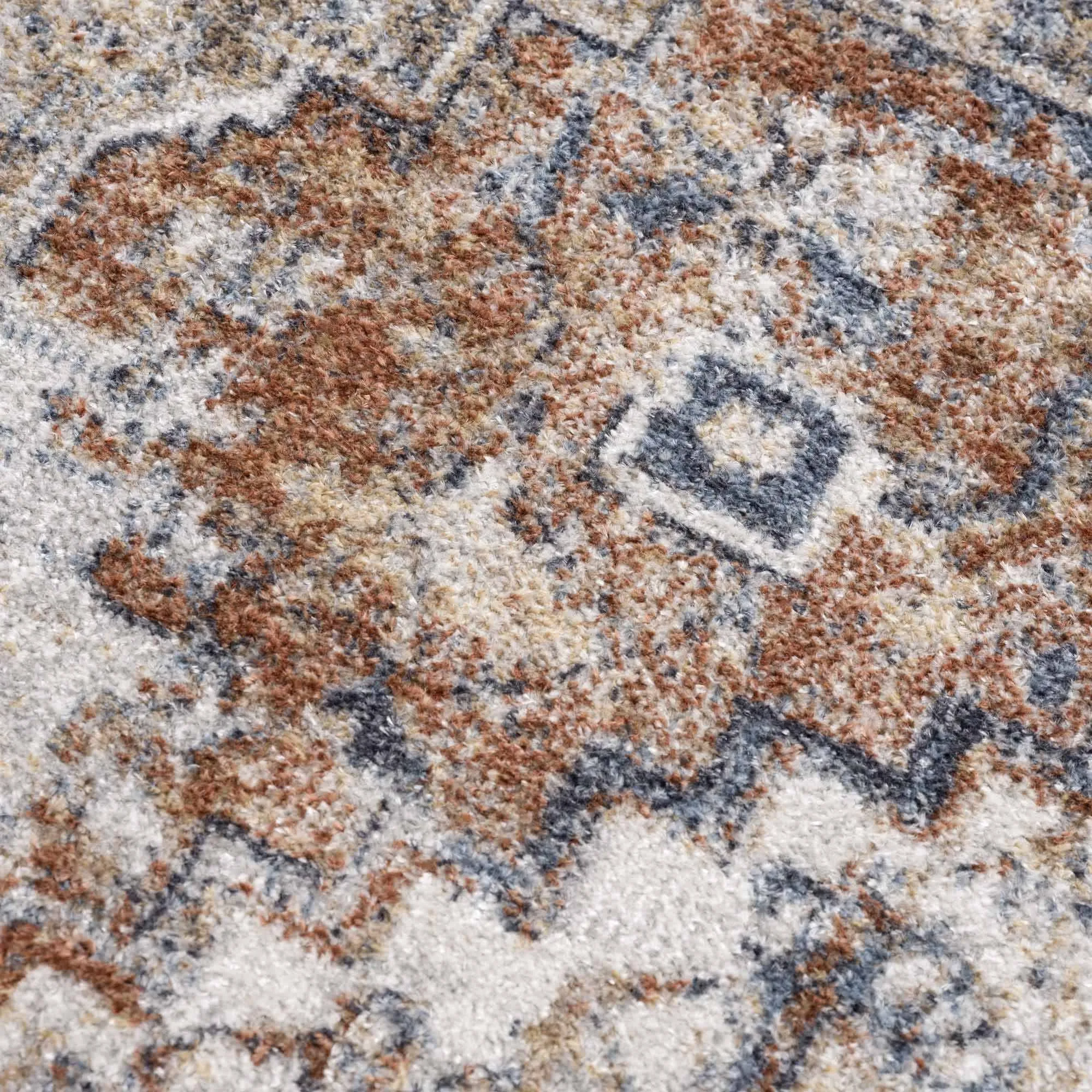 Brown Hera Washable Area Rug
