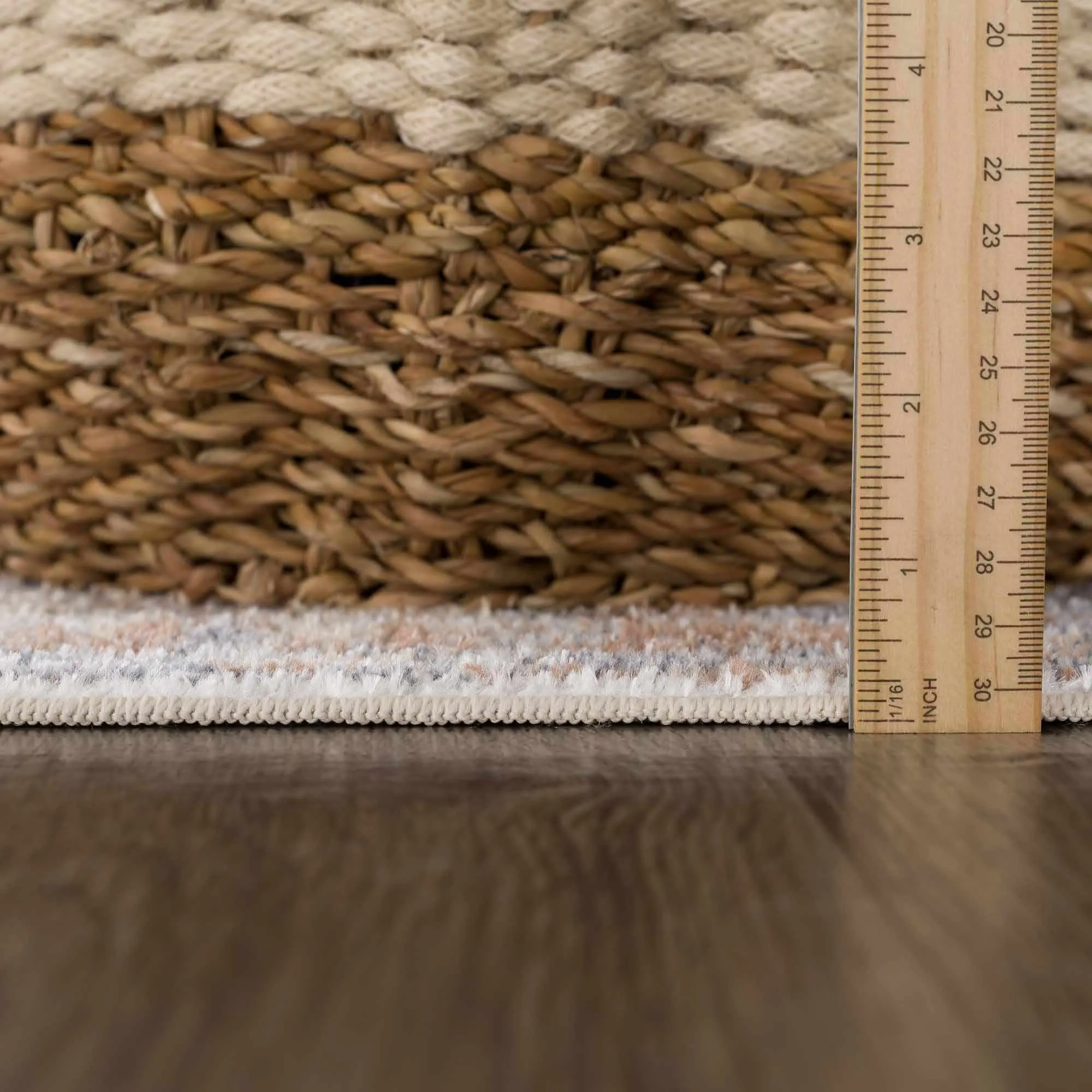 Brown Hera Washable Area Rug