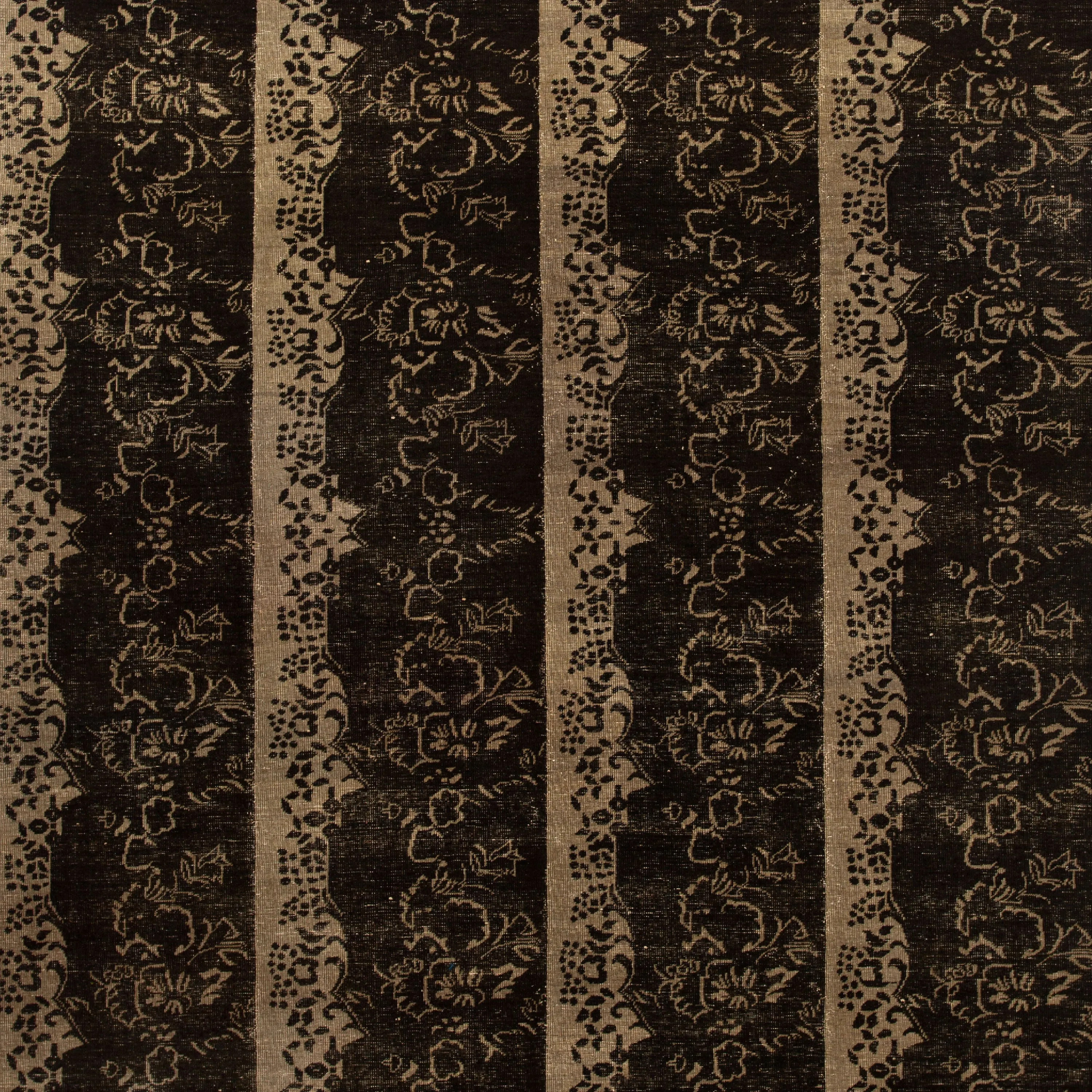 Brown Transitional Wool Cotton Blend Rug - 8' x 10'