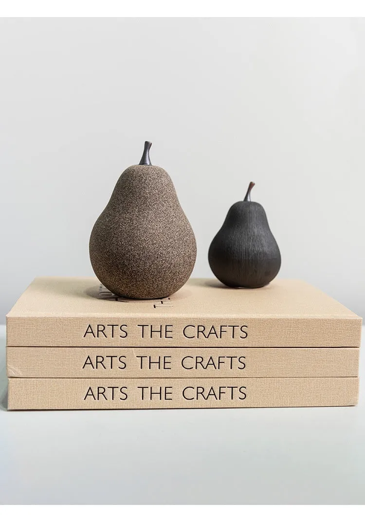 Ceramic Pear Decoration Creative Table Decoration