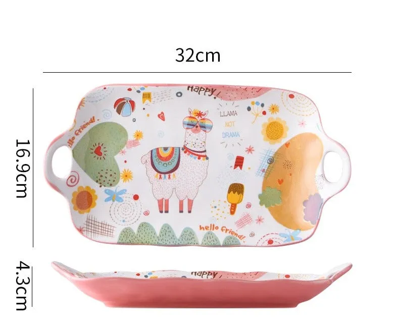 Ceramic Tableware | Pink tableware