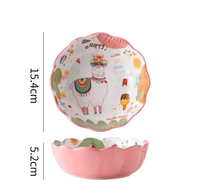 Ceramic Tableware | Pink tableware