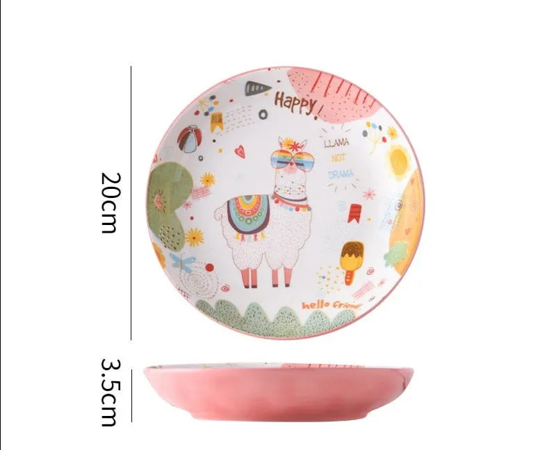 Ceramic Tableware | Pink tableware
