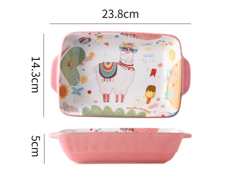 Ceramic Tableware | Pink tableware