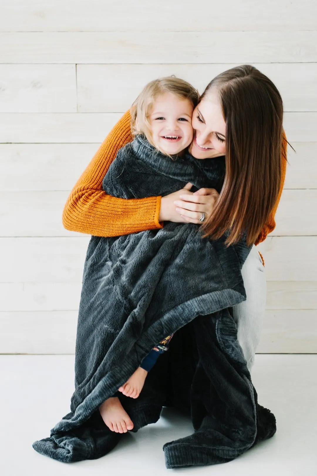Charcoal Lush Blanket