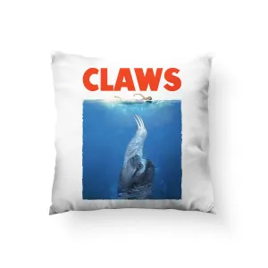 CLAWS Throw Pillow