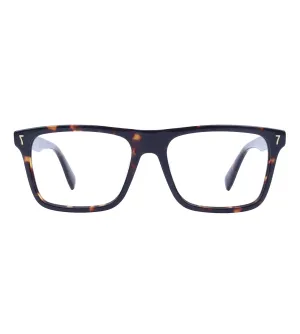 CR7 Men's Havana Square Optical Frame