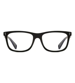 CR7 Unisex Black Rectangular Optical Frame