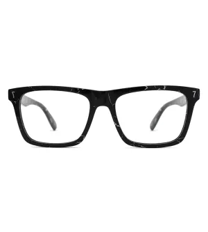 CR7 Unisex Black Square Optical Frame
