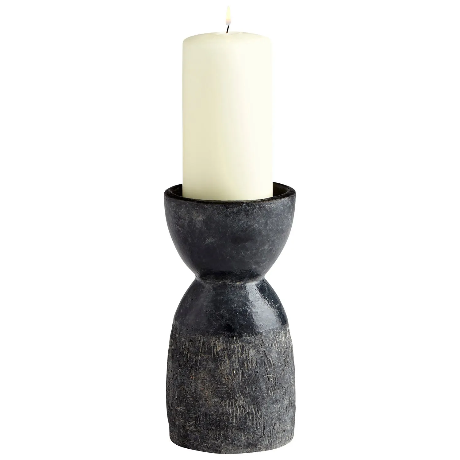 Cyan Design 11017 Escalante Candleholder - Black - Small