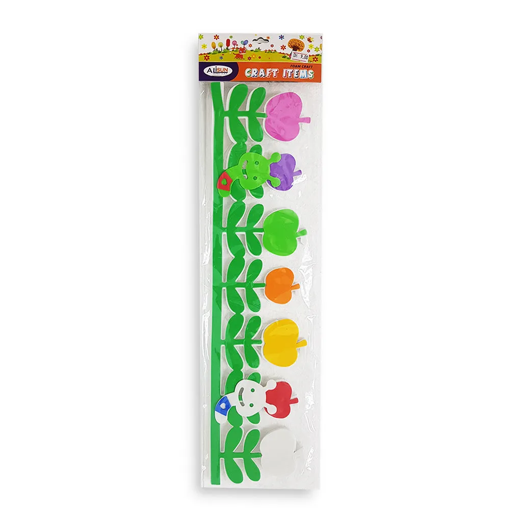 Decorative Border Craft Eva Flowers