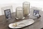 Dympna Silver Finish Accessory Set (Set of 5)