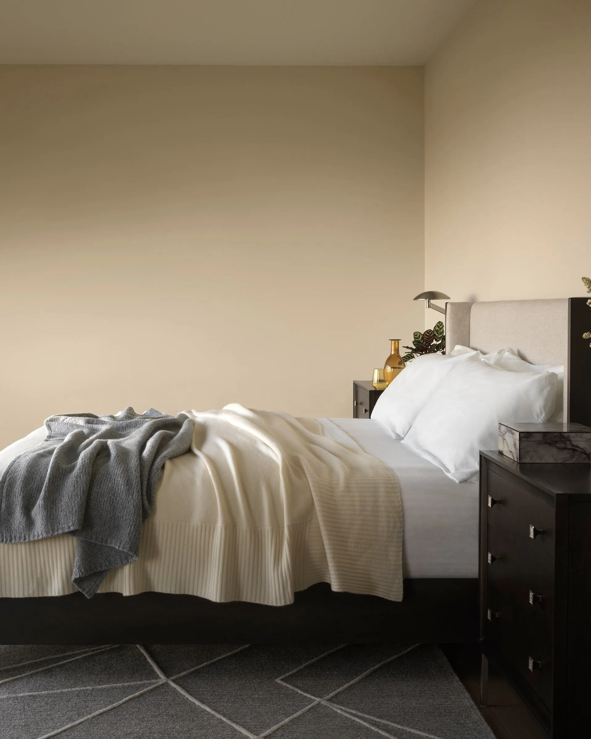 Emil Boucle Knit Throw