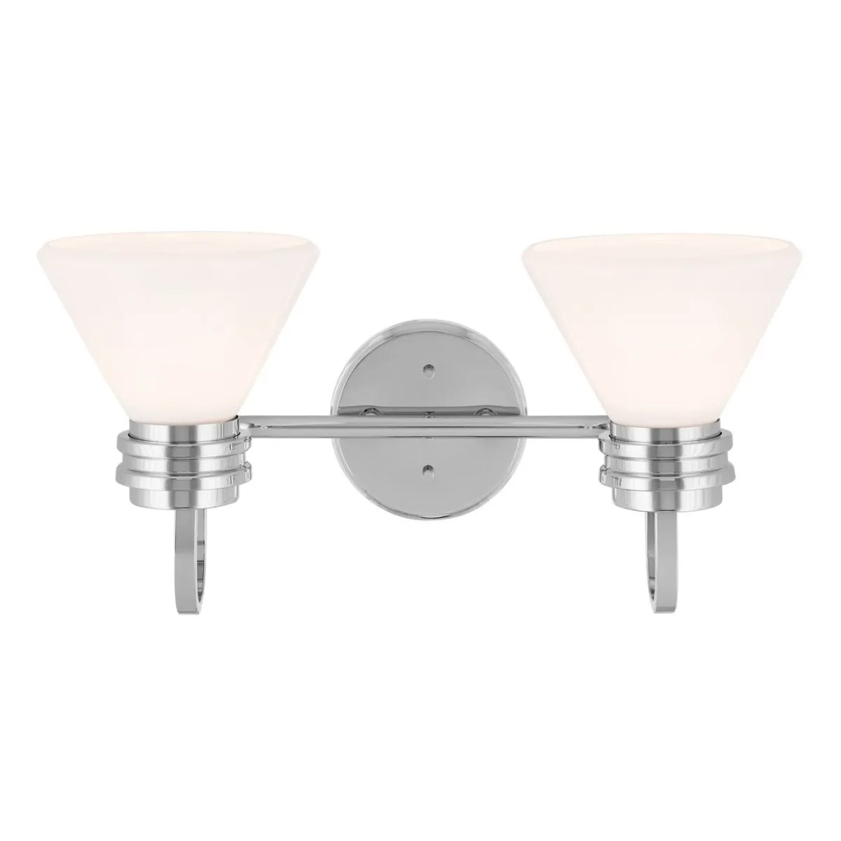 Farum 19 in. 2 Lights Vanity Light Chrome Finish