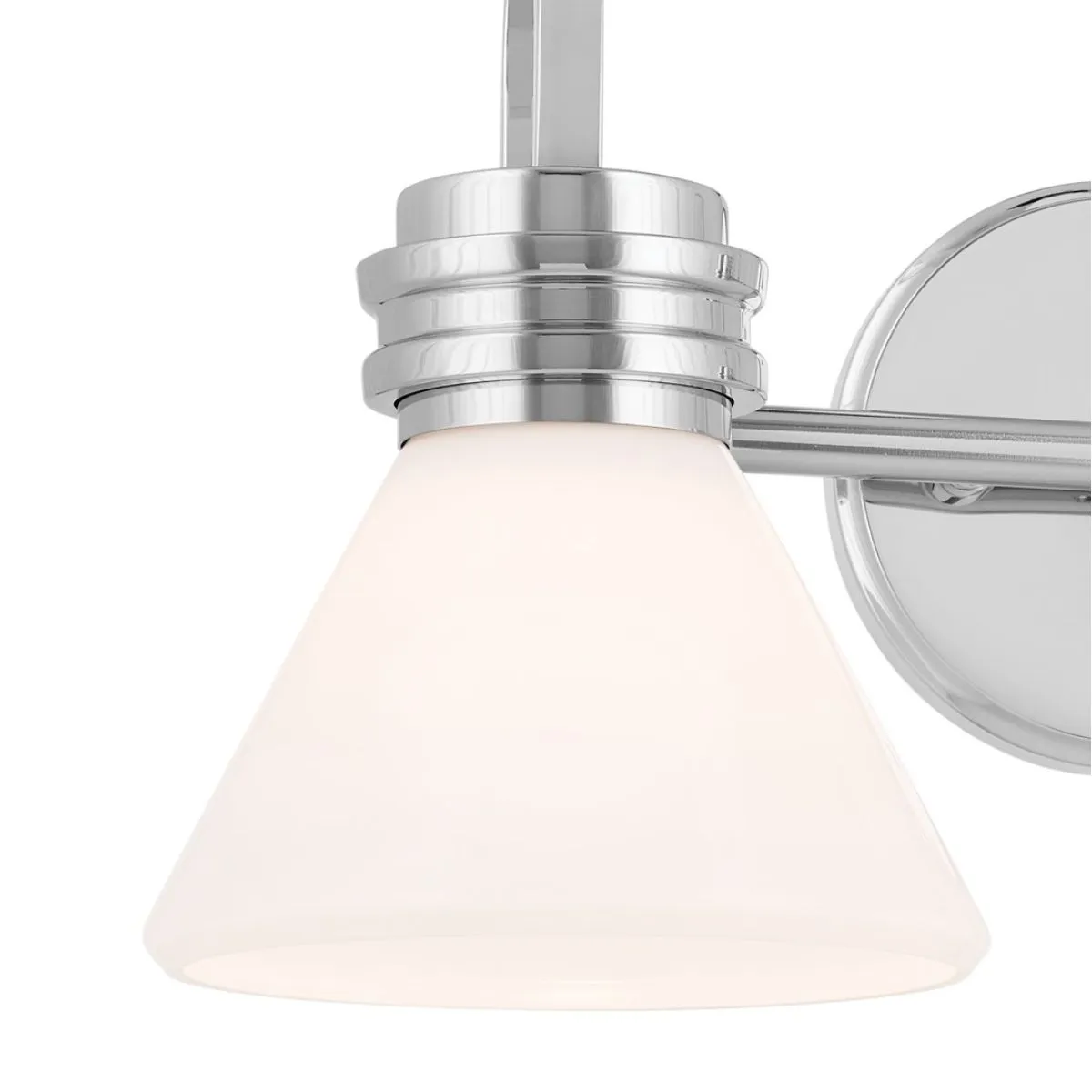 Farum 19 in. 2 Lights Vanity Light Chrome Finish