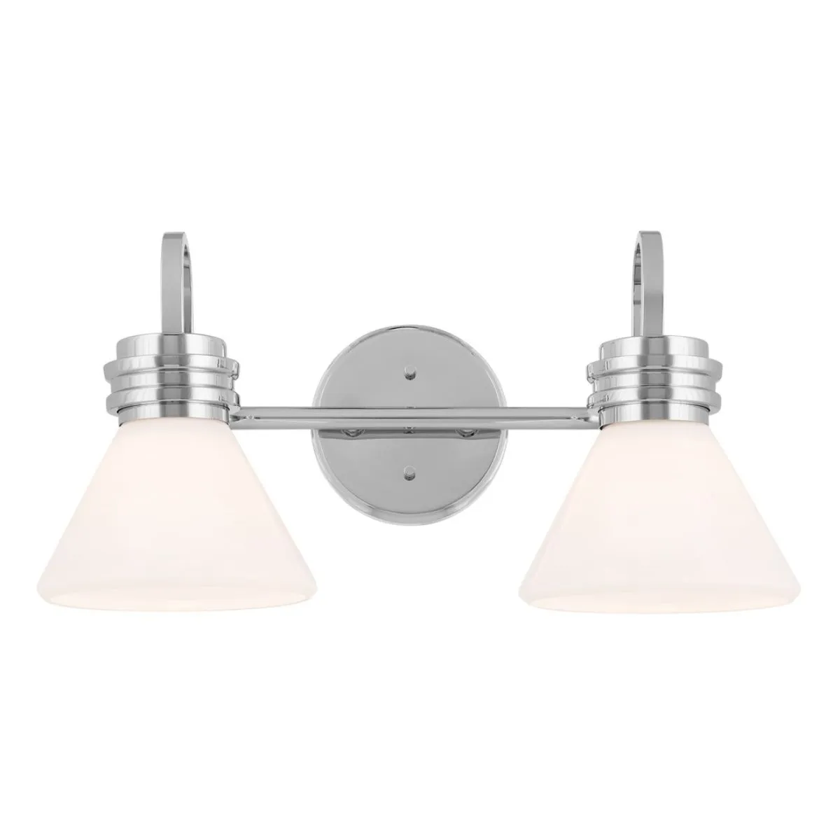 Farum 19 in. 2 Lights Vanity Light Chrome Finish