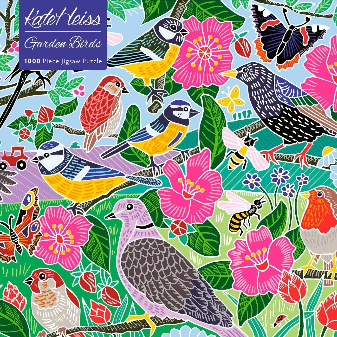 Garden Birds | 1,000 Piece Jigsaw Puzzle