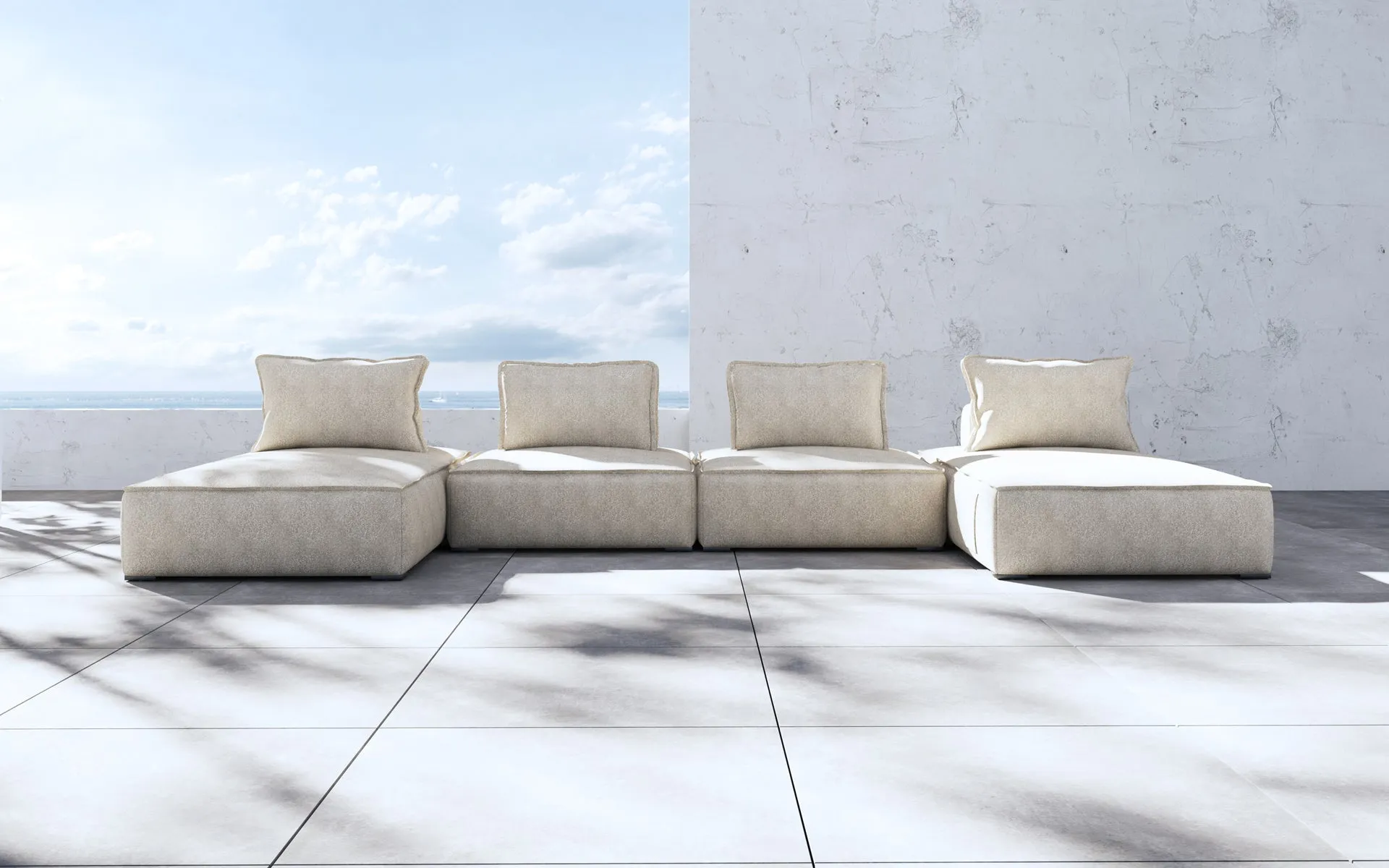 Hampton Outdoor Modular Sofa 05