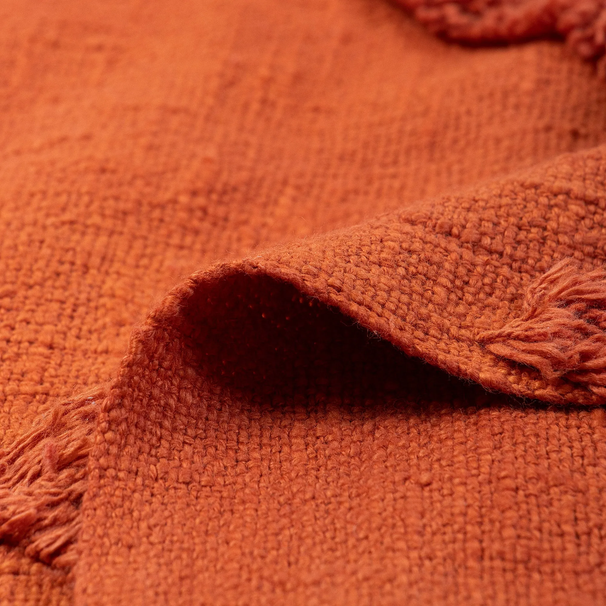 Handmade Tufted Cotton Throws For Sofas
