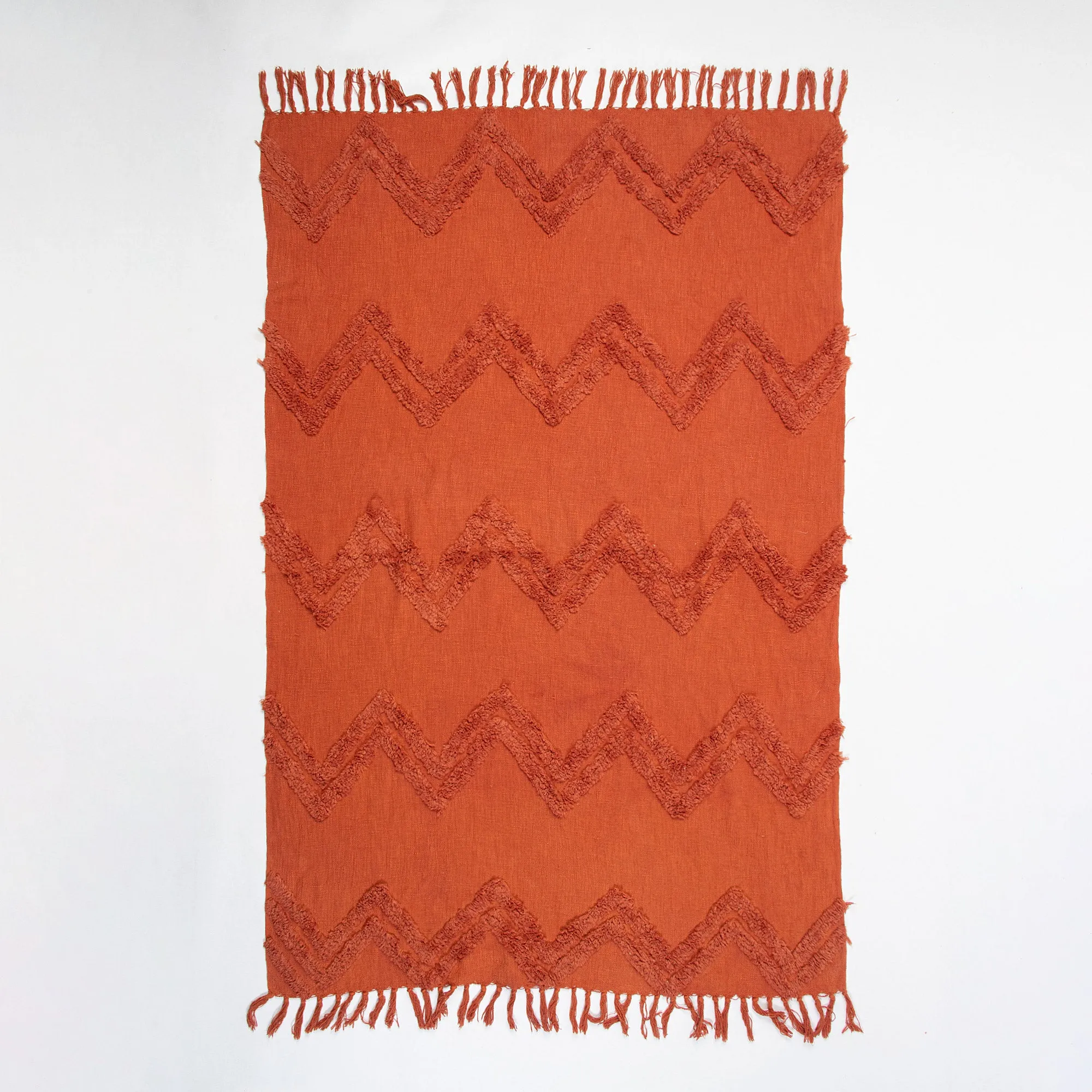 Handmade Tufted Cotton Throws For Sofas