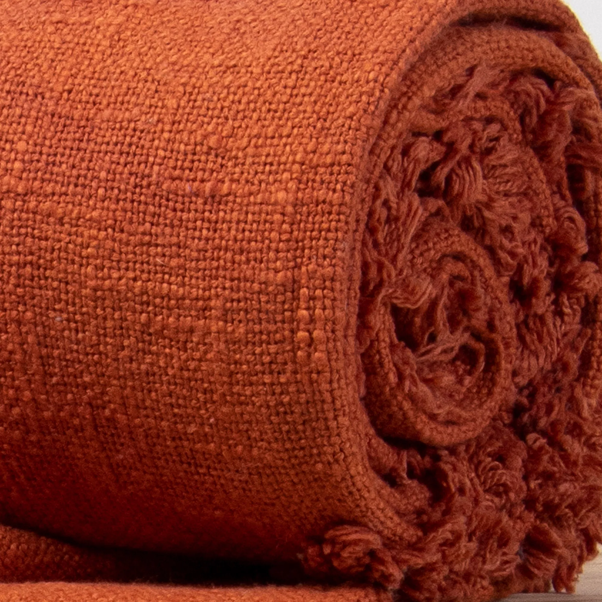 Handmade Tufted Cotton Throws For Sofas
