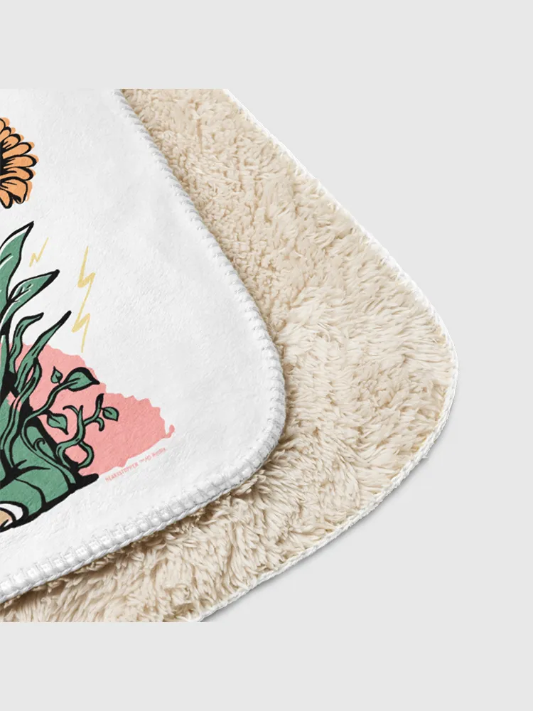 Heartstopper Love Story Sherpa Blanket