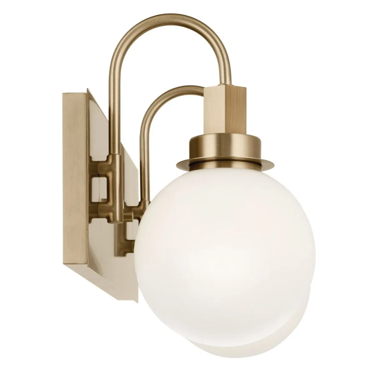 Hex 14 in. 2 Lights Vanity Light Champagne Bronze Finish