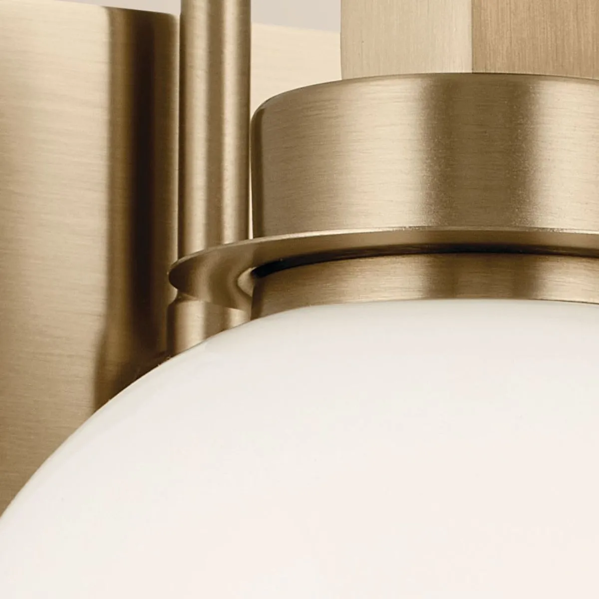 Hex 14 in. 2 Lights Vanity Light Champagne Bronze Finish