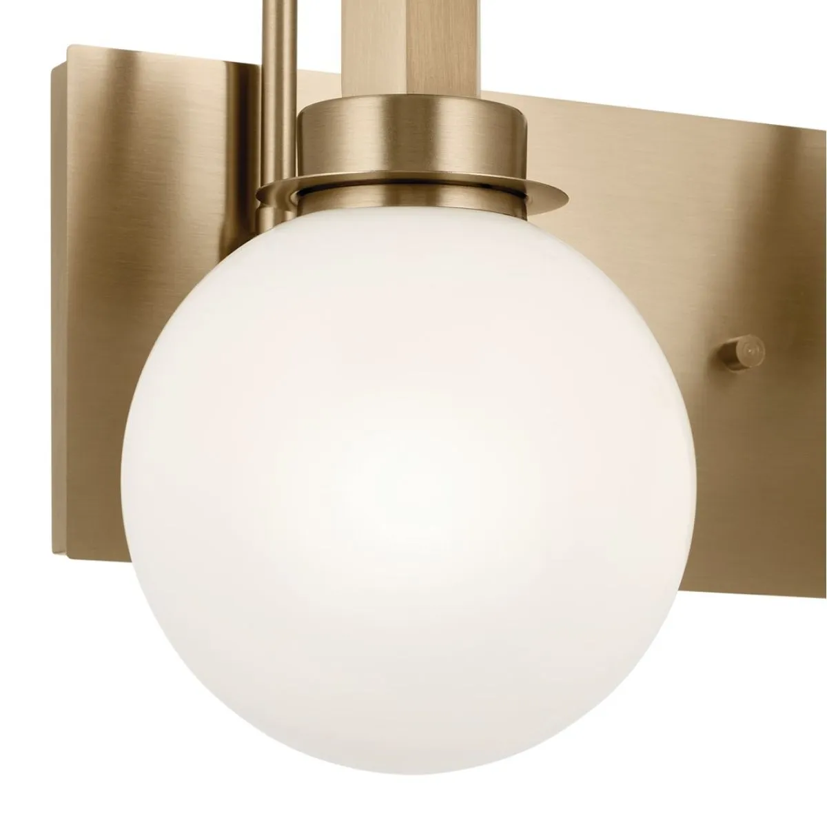 Hex 14 in. 2 Lights Vanity Light Champagne Bronze Finish