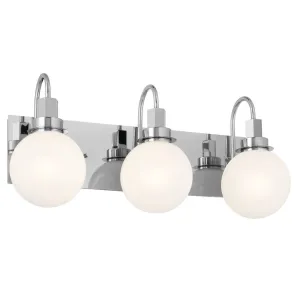 Hex 23 in. 3 Lights Vanity Light Chrome Finish