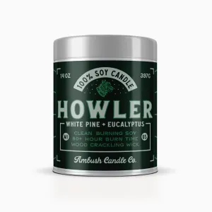 Howler | White Pine   Eucalyptus 14oz Soy Candle