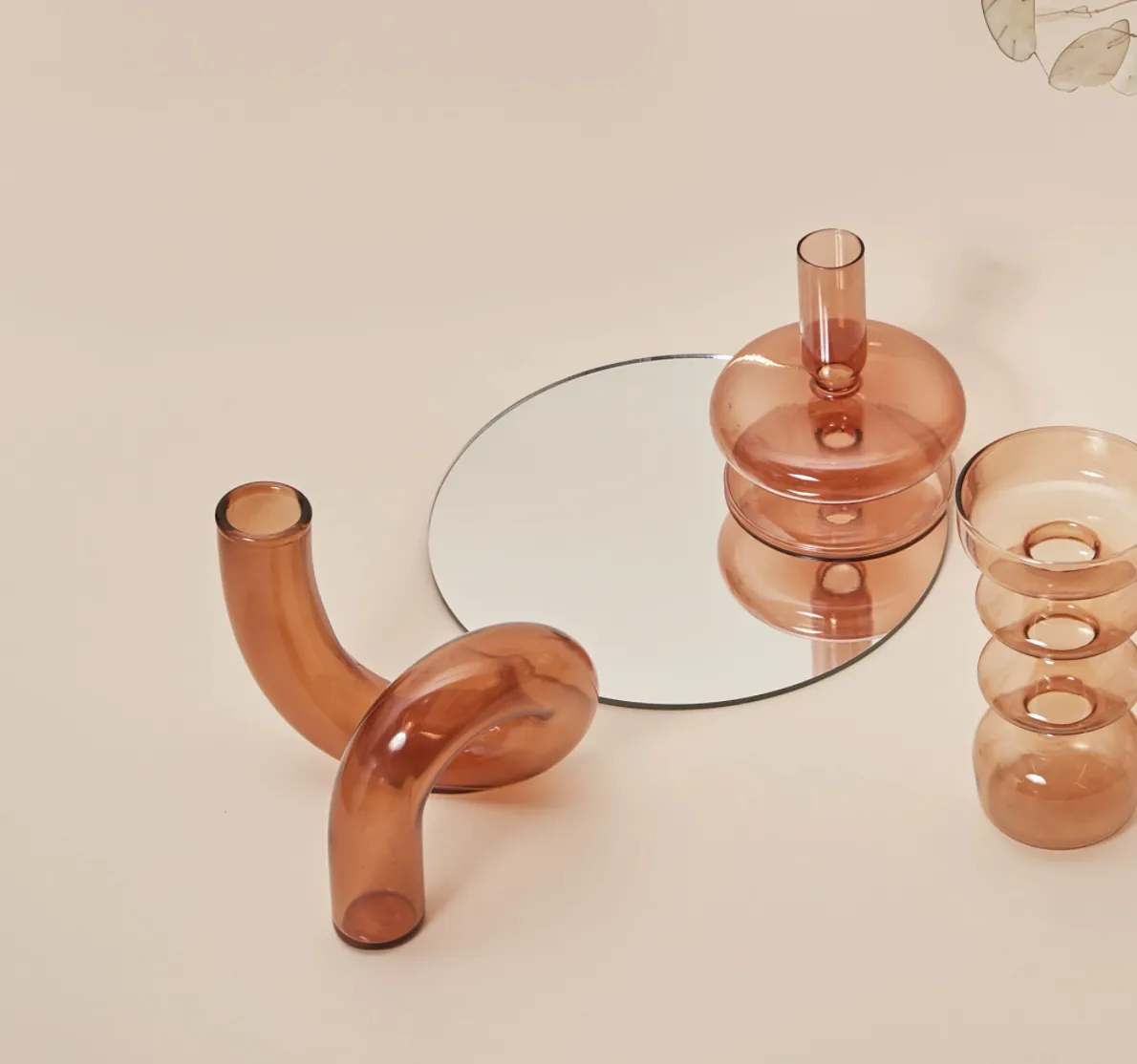 In the Loop Hydroponic Vase & Candle Holder