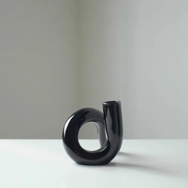 In the Loop Hydroponic Vase & Candle Holder