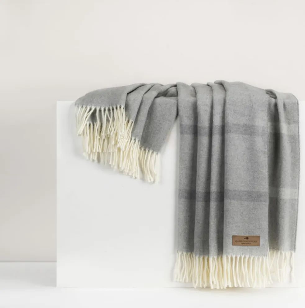 Italian Herringbone Throw, Striped
