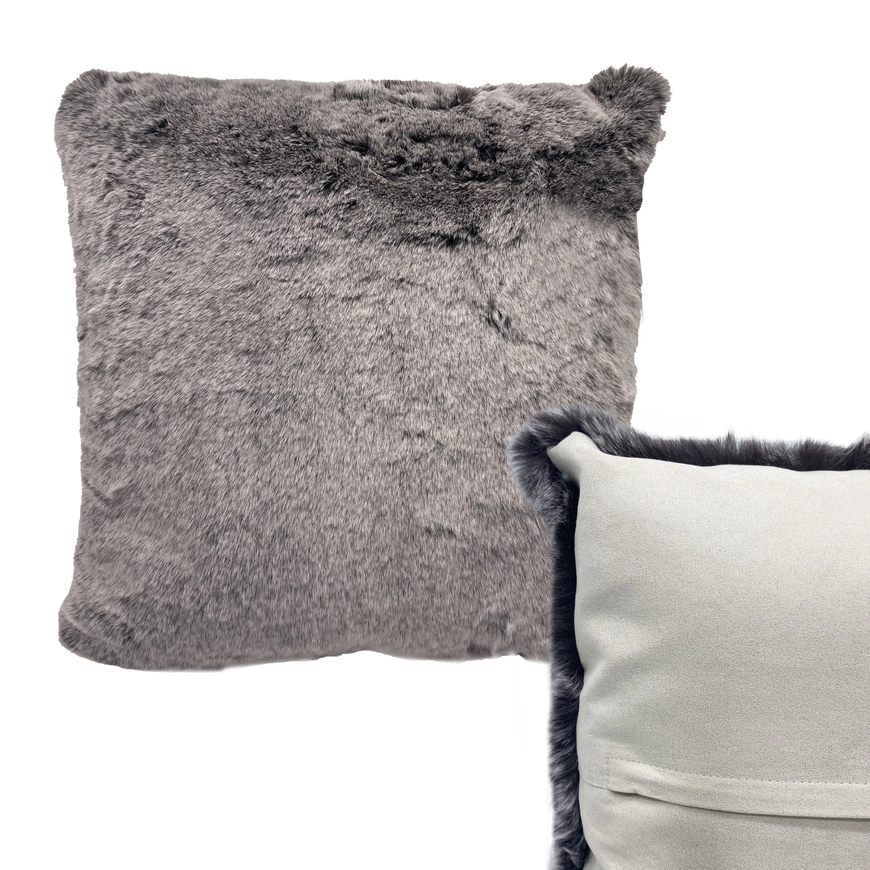 JB Home Matching Cushion & Rug Fur