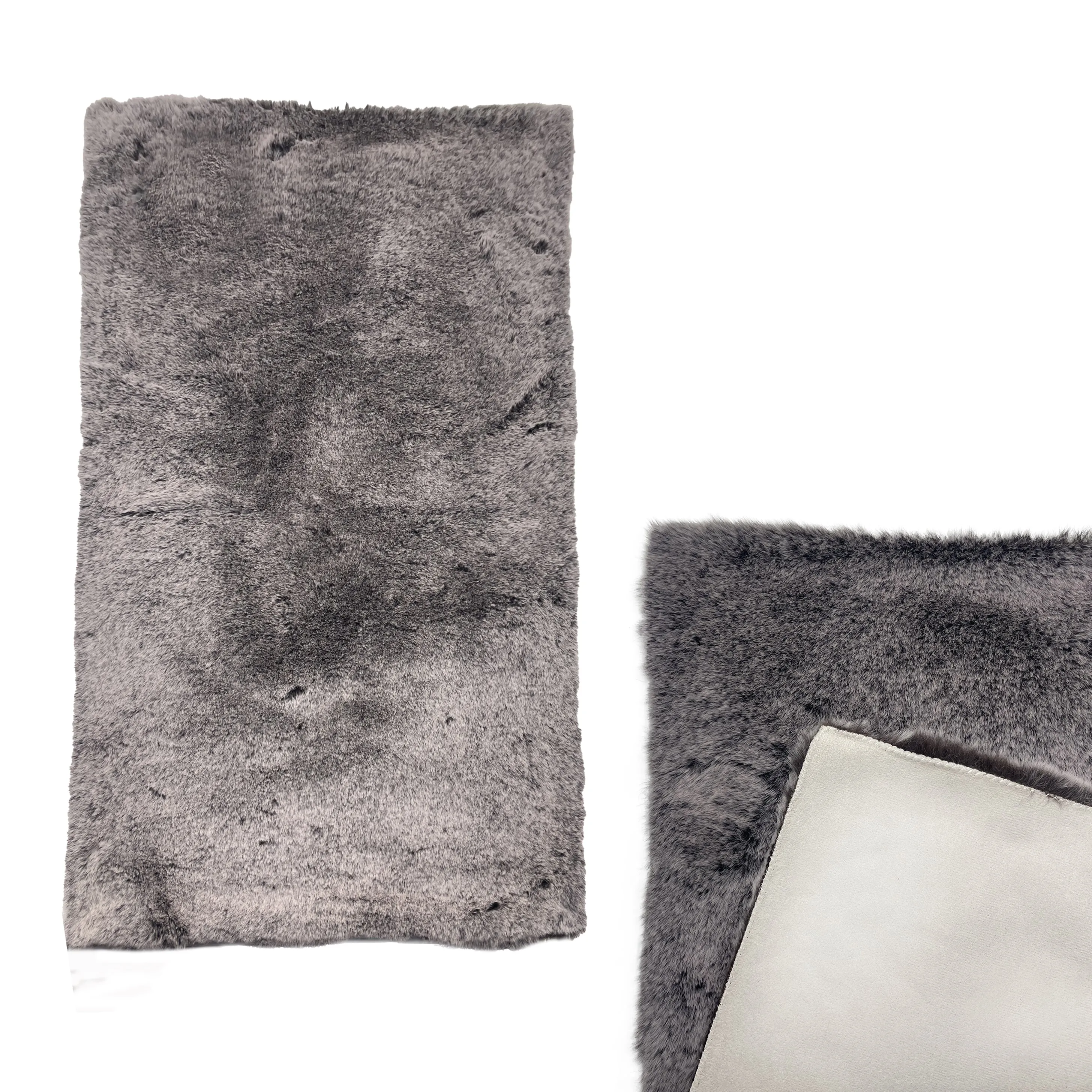 JB Home Matching Cushion & Rug Fur