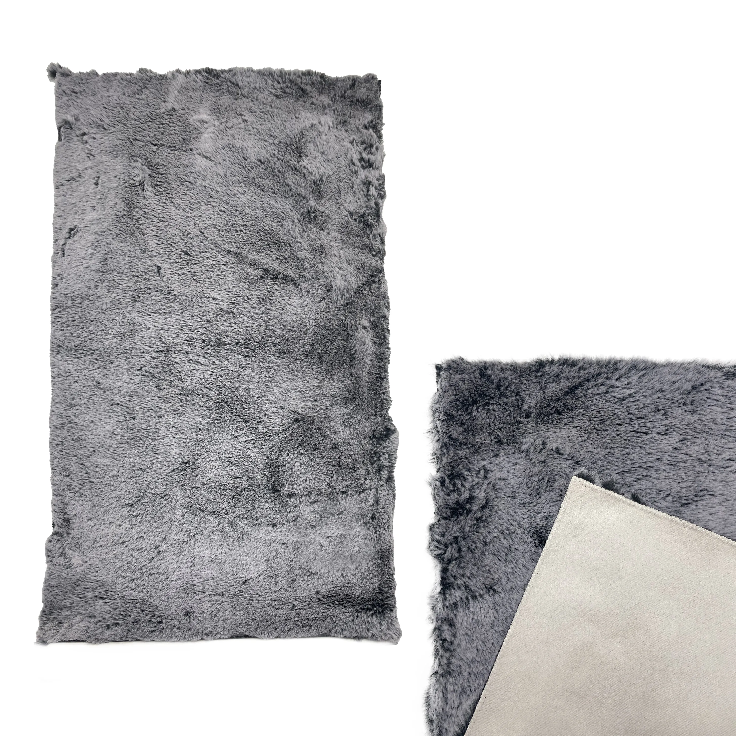 JB Home Matching Cushion & Rug Fur