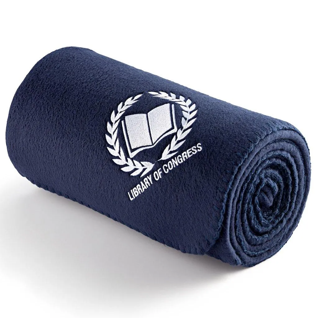 Library of Congress Fleece Blanket