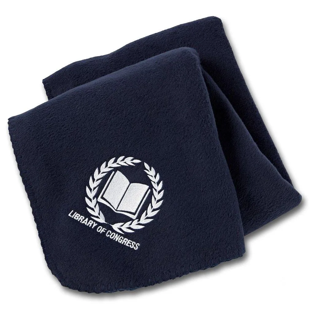 Library of Congress Fleece Blanket
