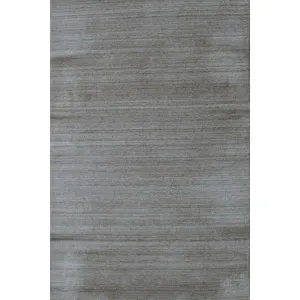Linarce 155cm x 225cm Viscose and Wool Rug - Taupe