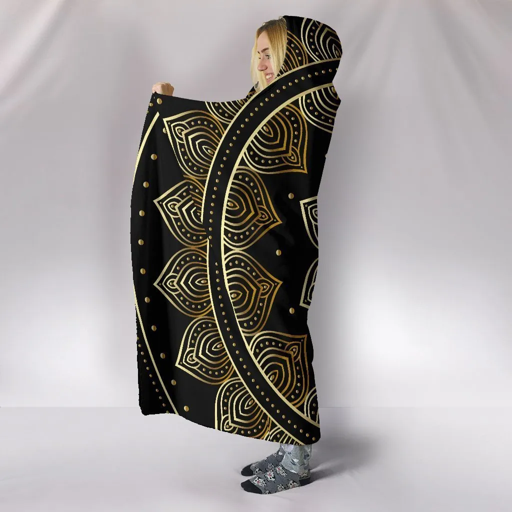 Lotus 1 Hooded Blanket