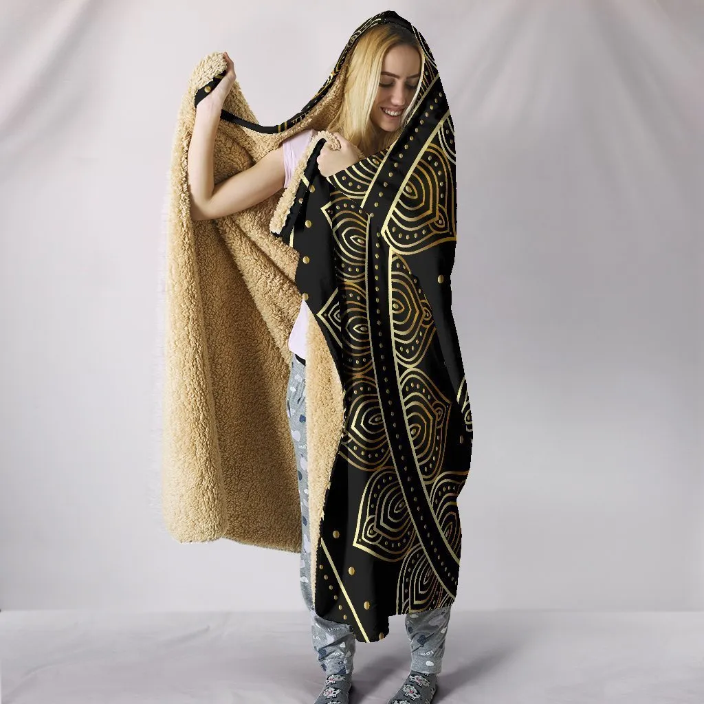 Lotus 1 Hooded Blanket
